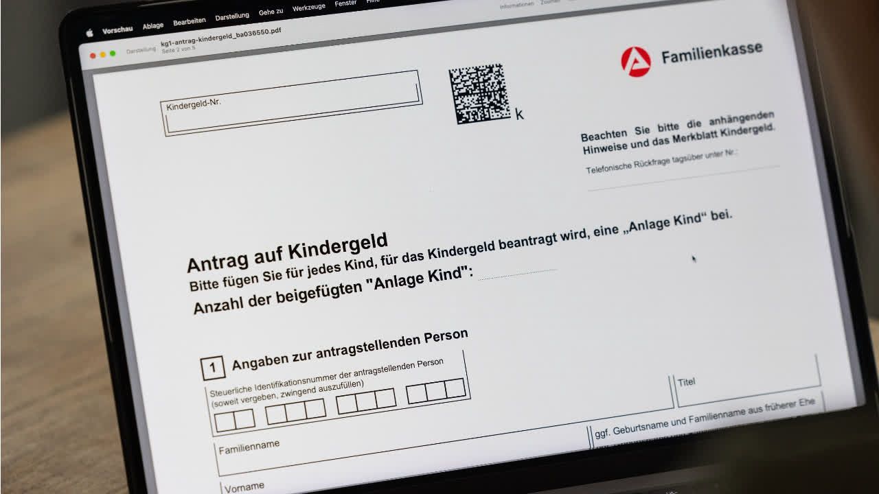Video: Eltern sollen leichter an Kindergeld kommen