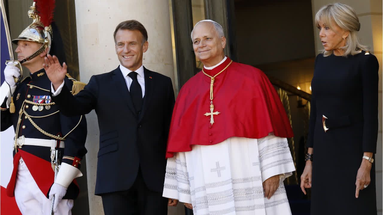 Video: Frankreich: Papst Leo warnt vor Wettrüsten