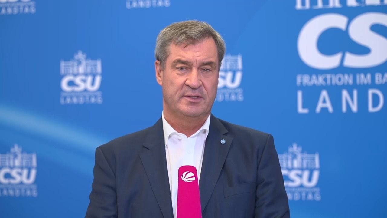 Video: CSU-Klausur in Kloster Banz: Söder über Sozialreformen, Merz und AfD