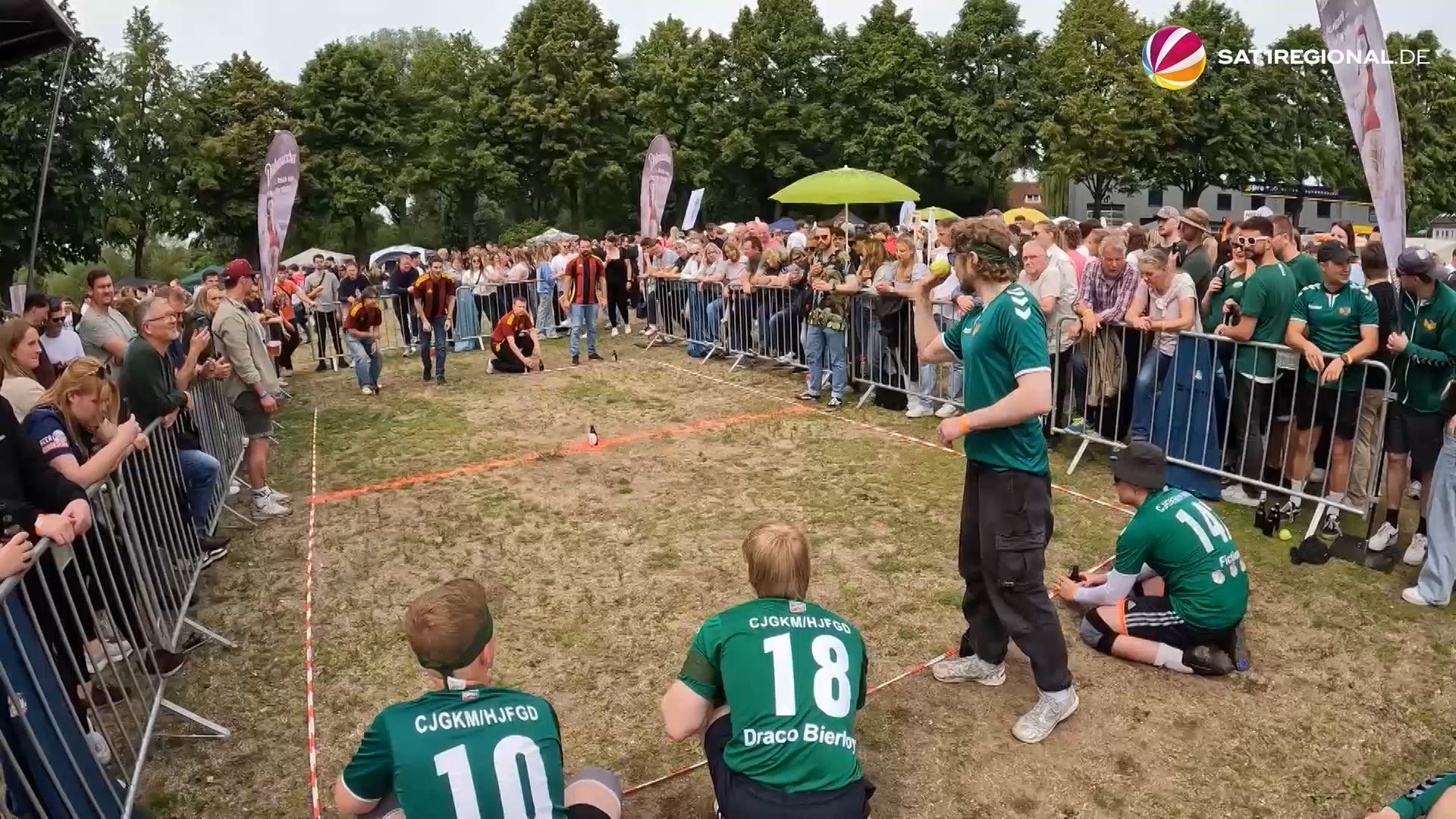 Video: Flunkyball: Firma meldet Patent an – Elmshorner Verein kämpft dagegen