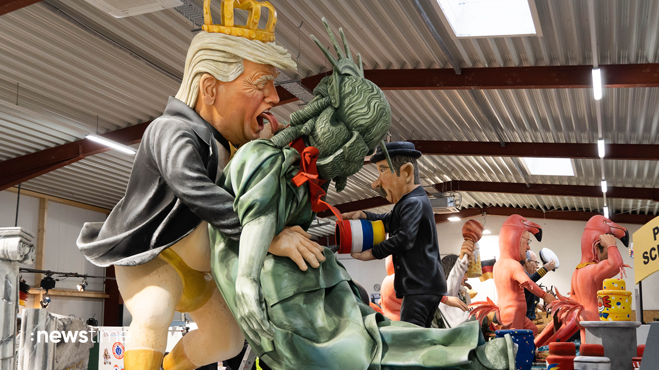 Video: Rosenmontag: Politik wird aufs Korn genommen