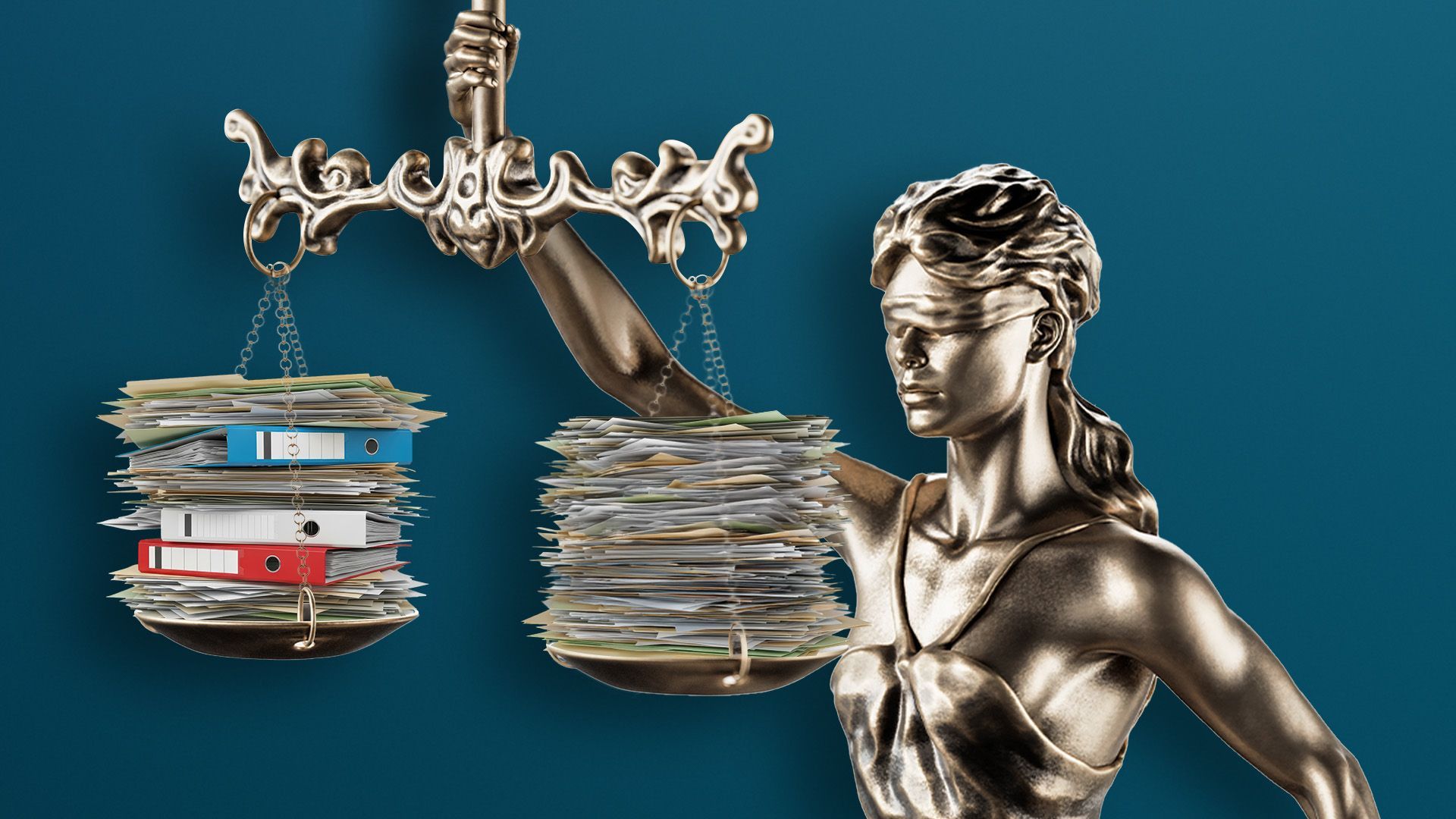 Video: Gerichte in Deutschland rekordüberlastet