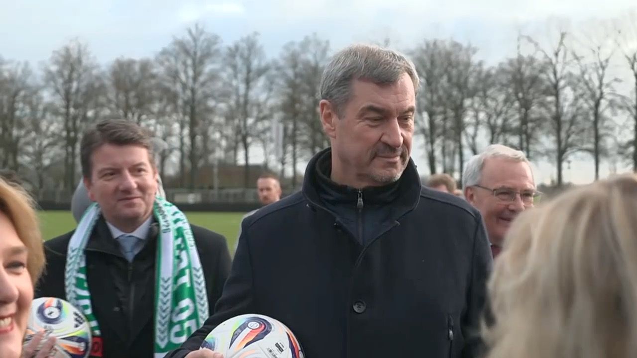 Video: Kabinett in Schweinfurt: Söder verspricht Millionenhilfe für Region