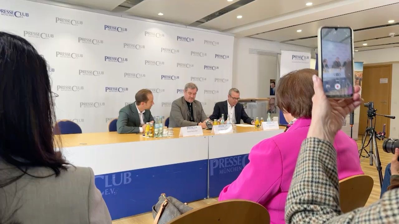 Video: Söder zur Energie-Lage: Ölversorgung, Spritpreise, Atomdebatte