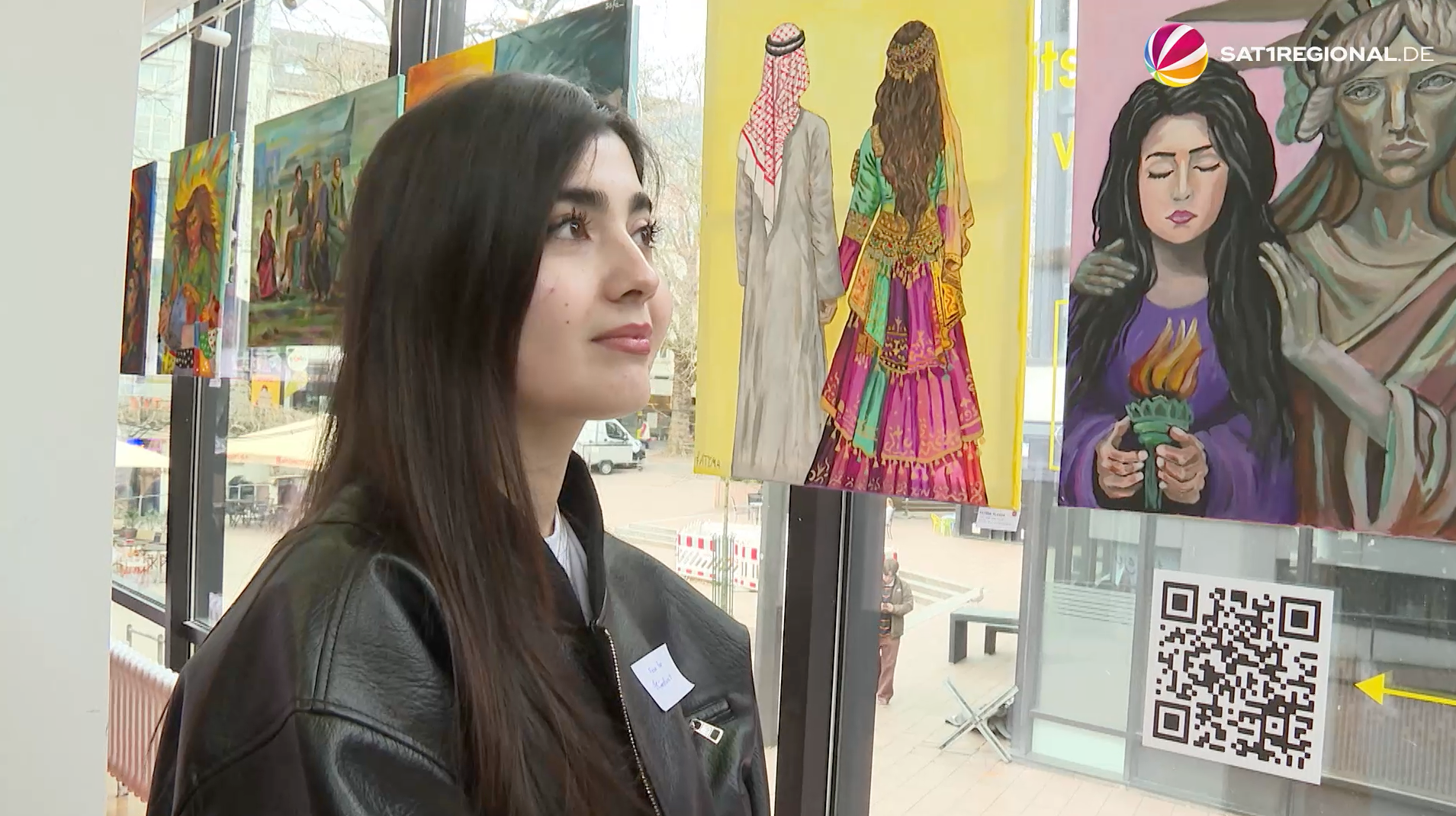 Video: Wochen gegen Rassismus: Kunstausstellung in Kiel zeigt Werke von Geflüchteten