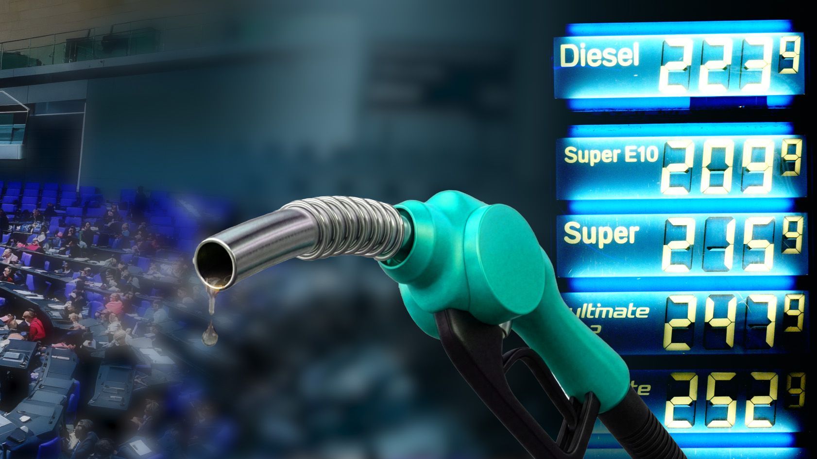 Video: Bundestag beschließt Spritpreis-Paket