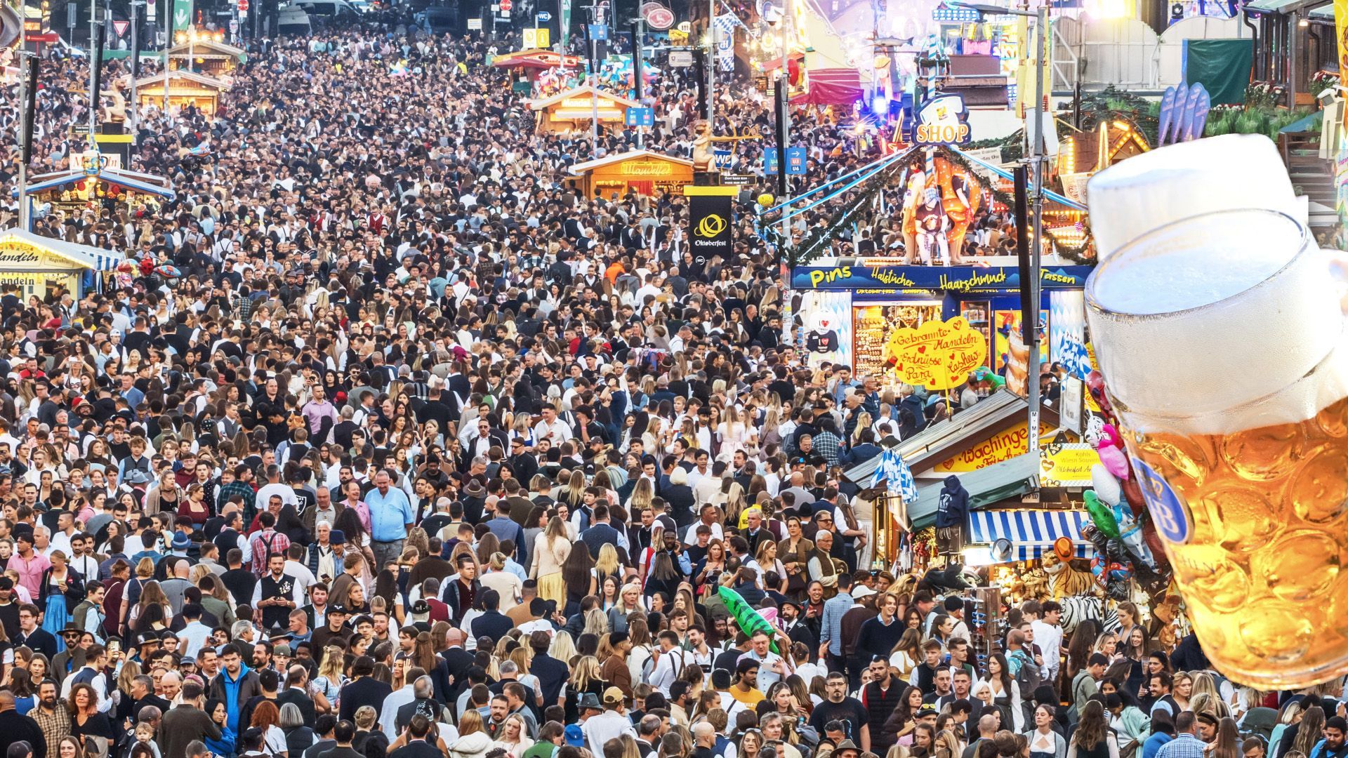 Video: Besucherrekord beim Münchner Oktoberfest