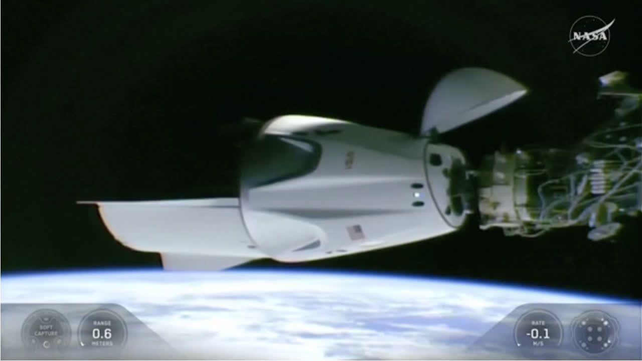 Video: SpaceX-Rekordflug: In Rekordzeit zur ISS