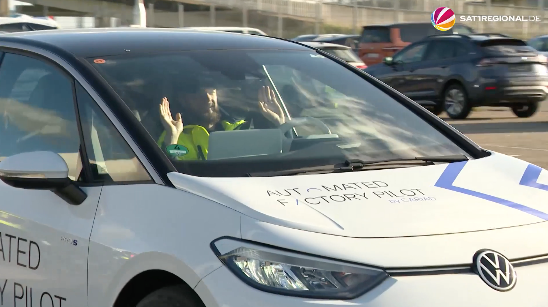 Video: Automatisiertes Fahren im Emder Hafen erprobt