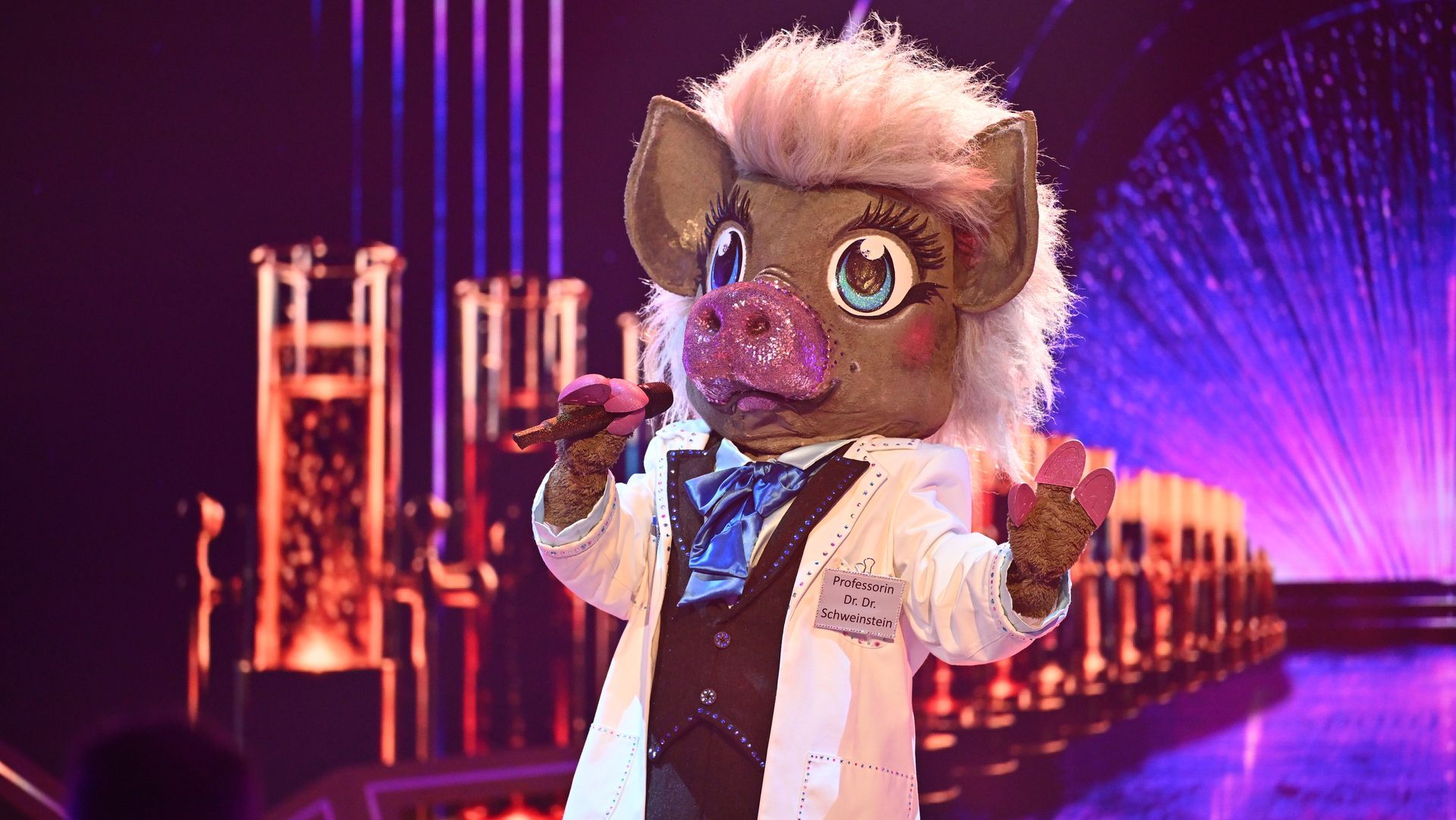 Große Gefühle im Hörsaal: Prof. Dr. Dr. Schweinstein singt 