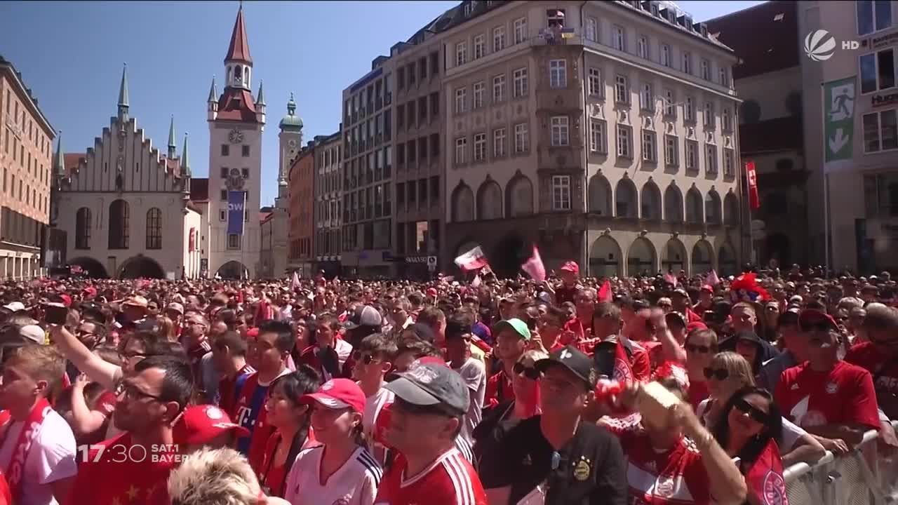 Meisterfeier des FC Bayern