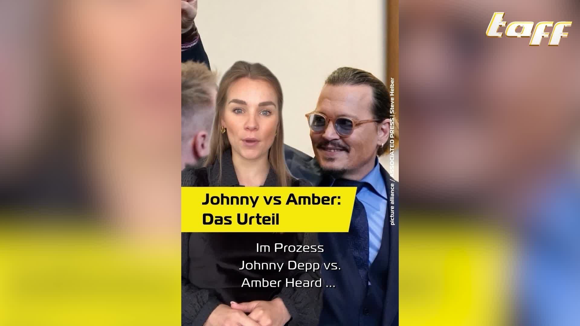 Johnny Depp vs. Amber Heard: Das Urteil