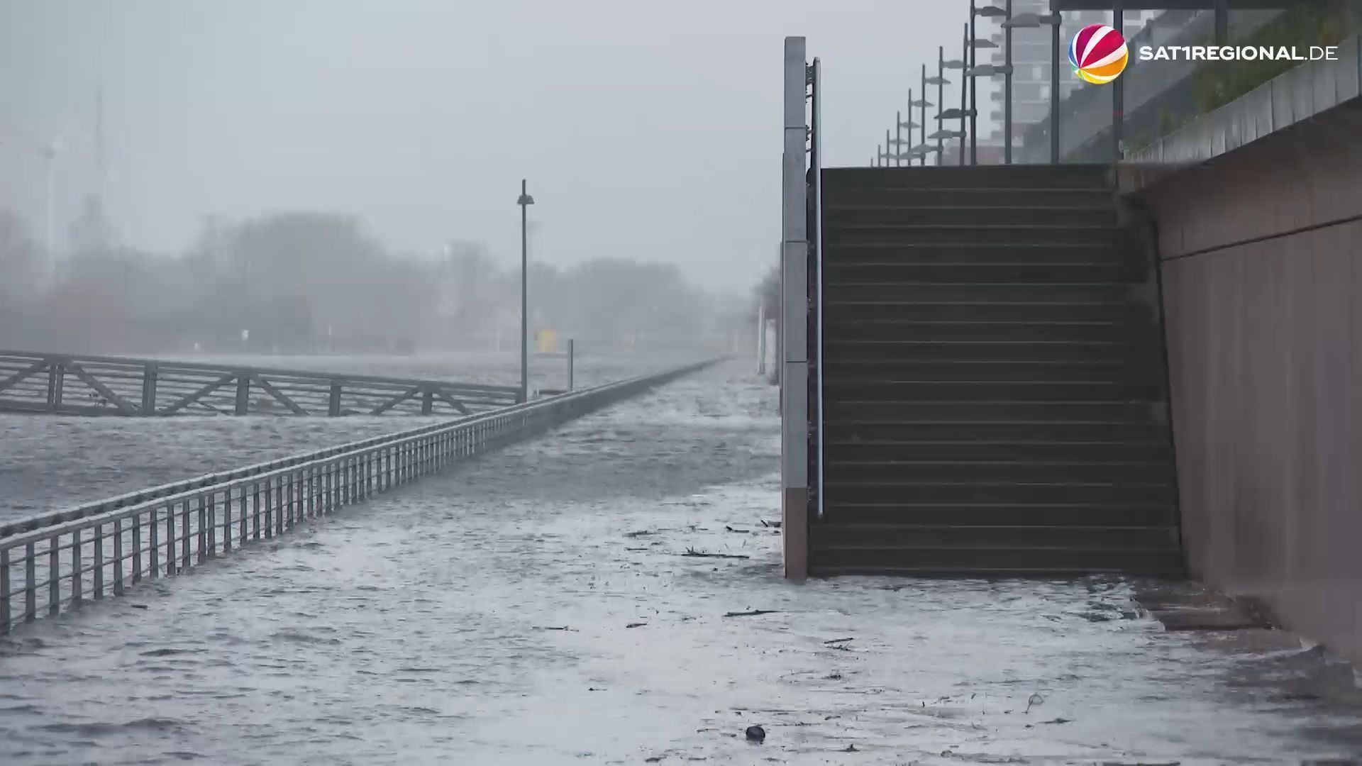 Sturm "Zoltan" wütet in Niedersachsen und Bremen