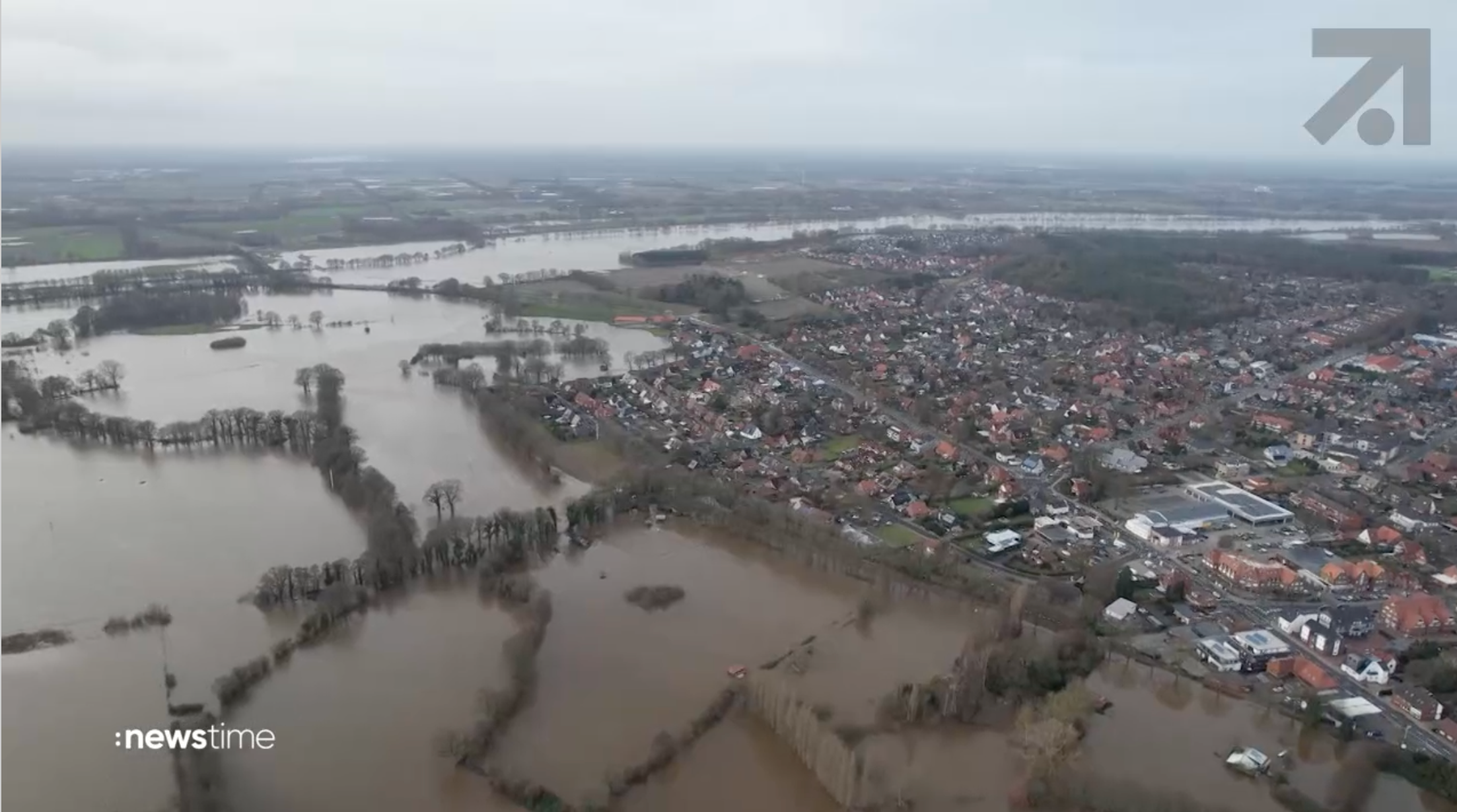 Neuer Regen im Flutgebiet