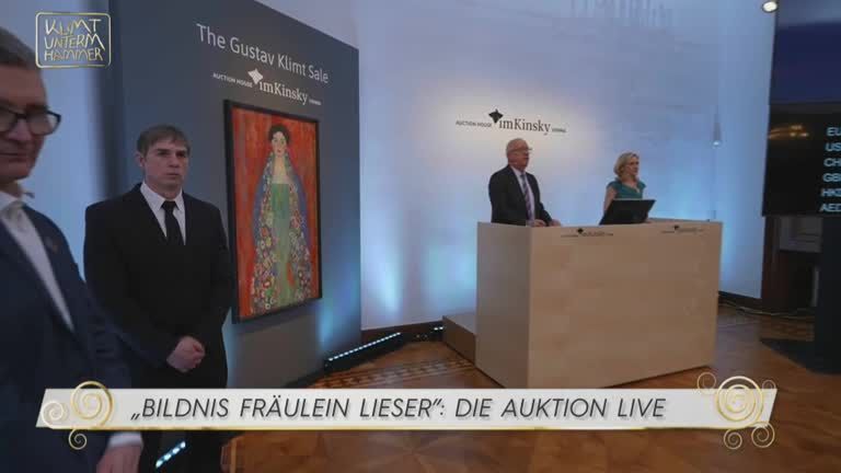 Klimts "Bildnis Fräulein Lieser": Die Auktion