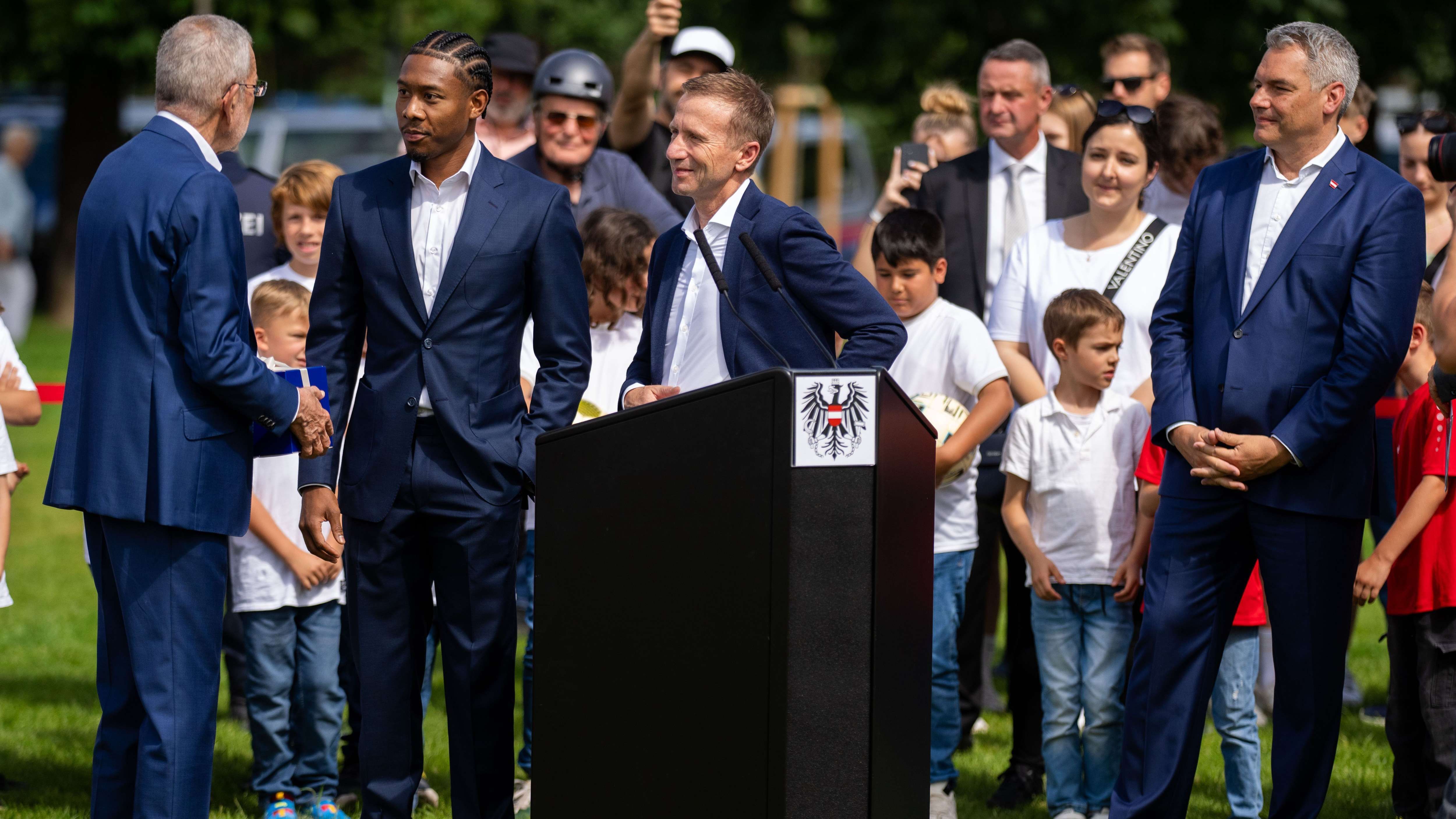 Österreichs Politiker verabschieden ÖFB-Team zur EM 2024