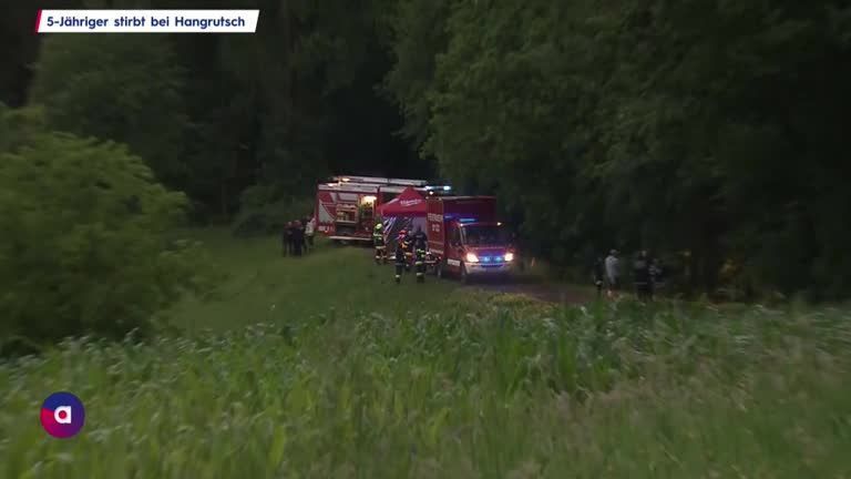 Tödlicher Hangrutsch: 5-Jähriger stirbt