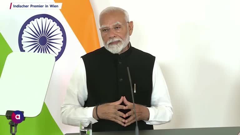 Nach Besuch in Moskau: Indischer Premier in Wien