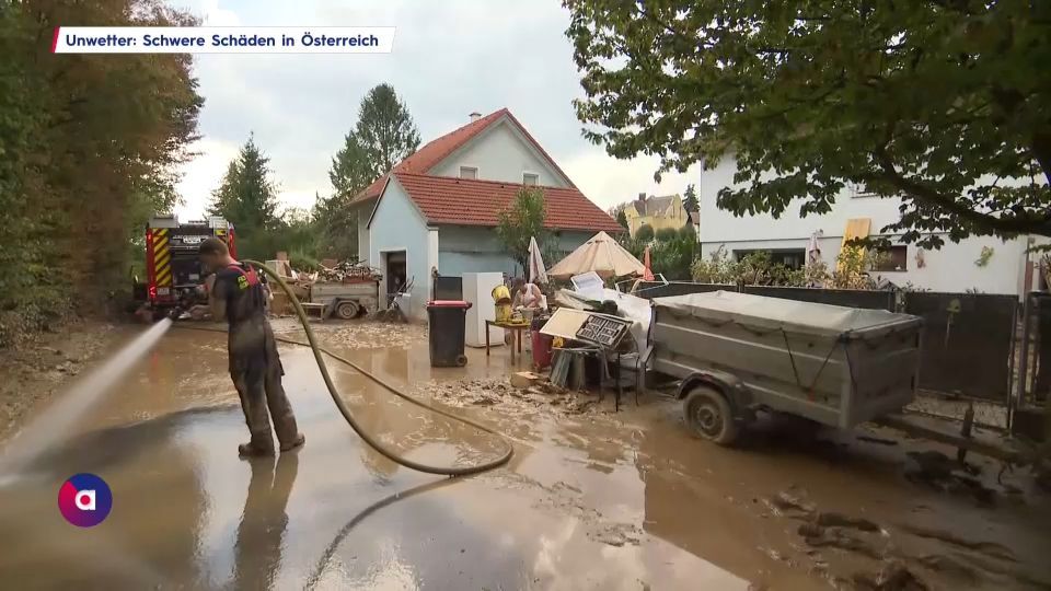 Unwetter in Tirol und NÖ: Hollabrunn ist Katastrophengebiet