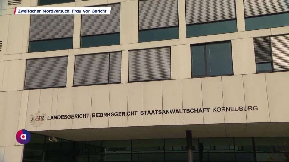Zweifacher Mordversuch: Frau vor Gericht