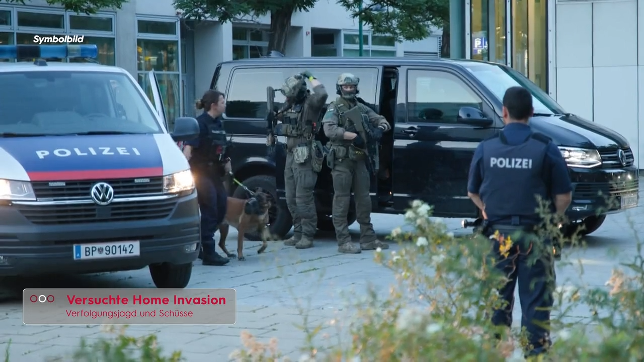 Video: Wie im Film: Home Invasion in Amstetten endet in Schießerei